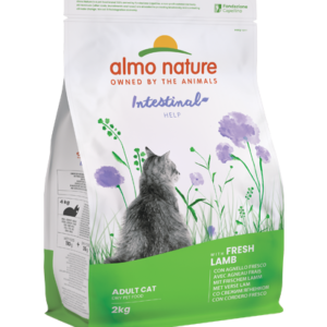 Croccantini per gatti Almo Nature Intestinal Help con agnello fresco 2Kg