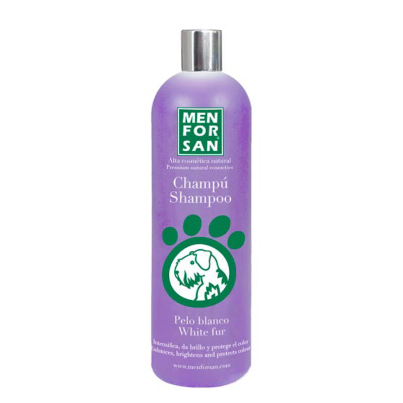 Shampoo per cane intensificatore pelo bianco Men For San 300ml