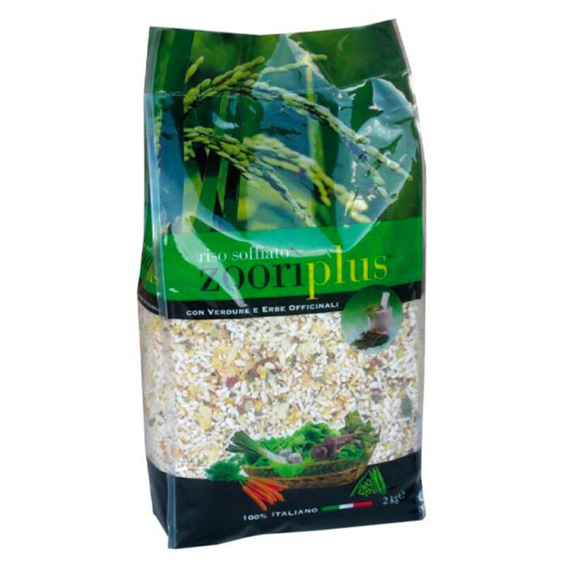 Zoori - Plus con Verdure ed Erbe Officinali - Riso soffiato per Cani 5Kg