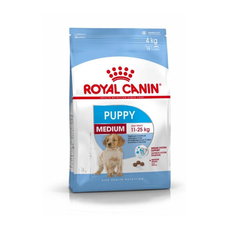 Royal Canin Medium Puppy - Croccantini per Cani 4Kg