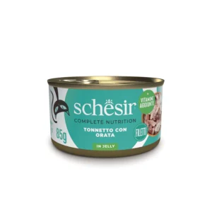 Cibo umido gatto Schesir Adult filetti in gelatina 85gr