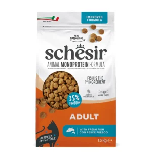 Croccantini per gatti Schesir Monoprotein Adult 1,5Kg