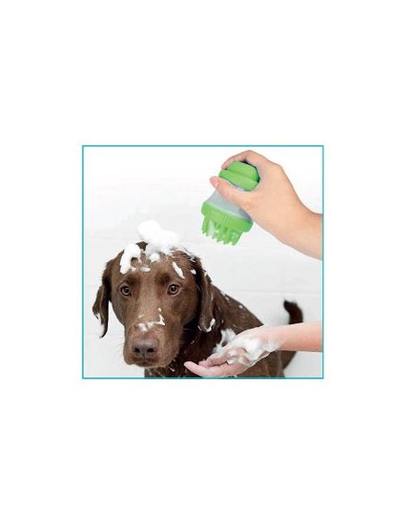 Spazzola con porta sapone Leopet - immagine 5